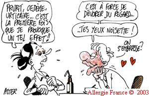 L'allergique à la noisette peut-il fréquenter la caisse d'épargne ou y a-t-il trop de traces de noisette ?