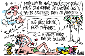 Non seulement ils n'aiment pas le bouleau, mais en plus ils aiment la nana !