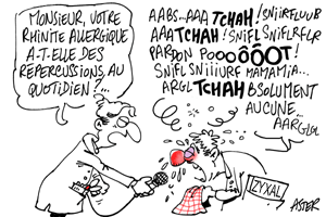 Grande enquête sur la rhinite allergique