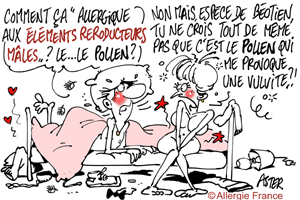 Femmes attention : l'allergie au mari peut être dangereuse !!