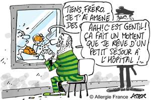 À l'orange on ne passe pas, du moins lorsqu'on est allergique aux agrumes !!