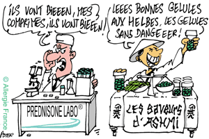 Asthme : herbes chinoises contre prednisone...