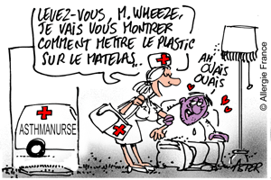 Quid de l'assistanat des asthmatiques sévères à domicile ?