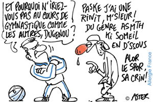 Patients atteints de rhinite allergique : nous avons les moyens de vous faire parler de votre asthme !!