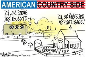 Élevage industriel de masse : pas bon dans l'assiette, mais aussi pas bon dans les bronches !