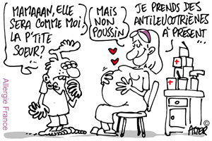 Les fœtus aiment la nouveauté : les antileucotriènes ne leur font même pas peur !!