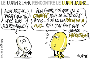 Allergie policière : une détente plus facile devrait permettre d'éliminer les Lupins de notre société !! 