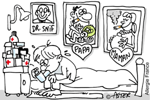 Maman fume, bébé tousse.