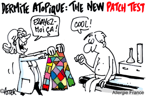 Manifestations cutanées liées aux textiles : restons groupés, testons le PPD 