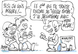 Acide ou pas acide ? La solution est loin d'être basique…