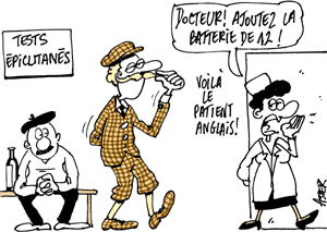 Même pour les tests épicutanés, la perfide Albion se singularise !?