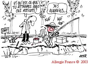 Asticoter les asticots ne donne pas la pêche à l'allergique !!