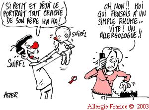 Les tout-petits ont-ils eux aussi la malchance de pouvoir souffrir de rhinite allergique ?