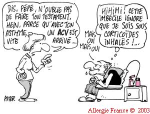 Ô asthmatique, as-tu du coeur ? Et surtout, ton corticoïde inhalé ?