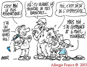 Les enfants asthmatiques sont-ils aussi sévères que leurs aînés ? 