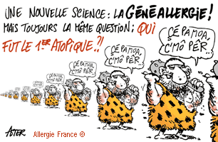 Dis-moi qui était ton père, je te dirai quel allergique tu es.