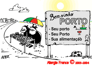 Allergie alimentaire au Portugal : même pas la morue.