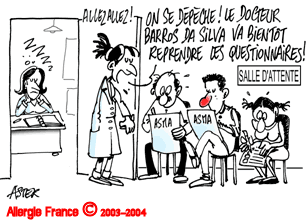 Le patient n'a plus besoin de médecin : intérêt d'un auto-questionnaire sur l'asthme.