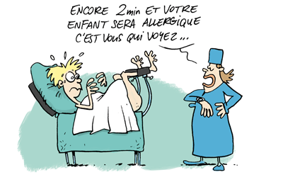 Modalités de l'accouchement : déterminant pour l'allergie ?