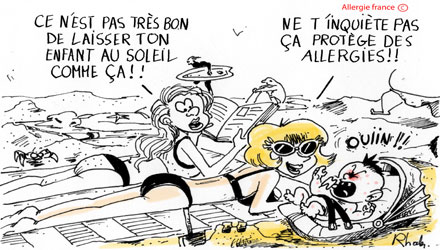 L'allergie alimentaire vaincue : il suffisait de mettre les bébés au soleil !