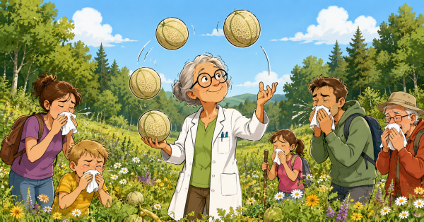 La profiline a le melon : syndrome pollen-aliment