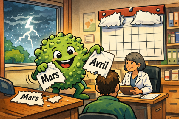 Alternaria : le calendrier des spores est moisi