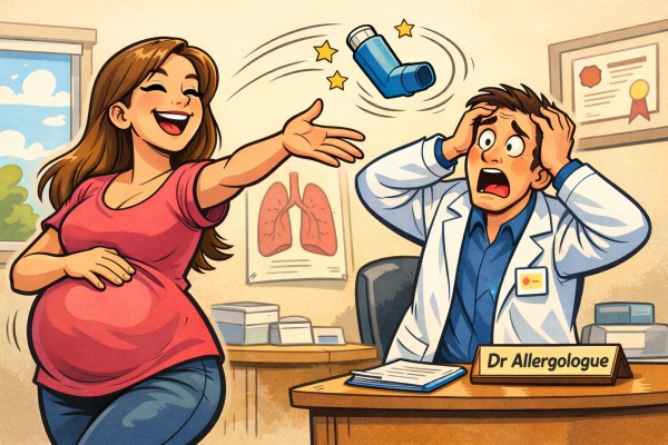 Asthme et grossesse : prenez soin de bébé en poursuivant votre traitement